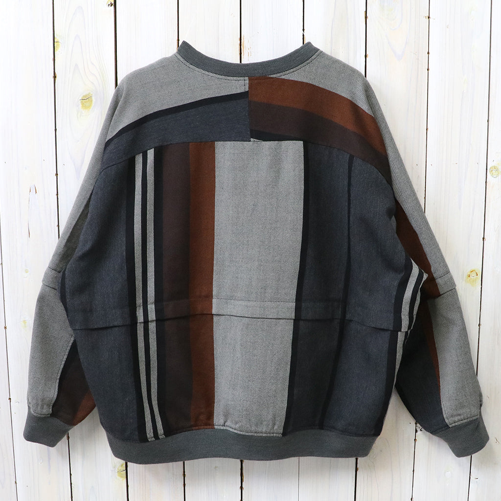 ENGINEERED GARMENTS : Wind Pull-Wide Stripe Worsted Wool