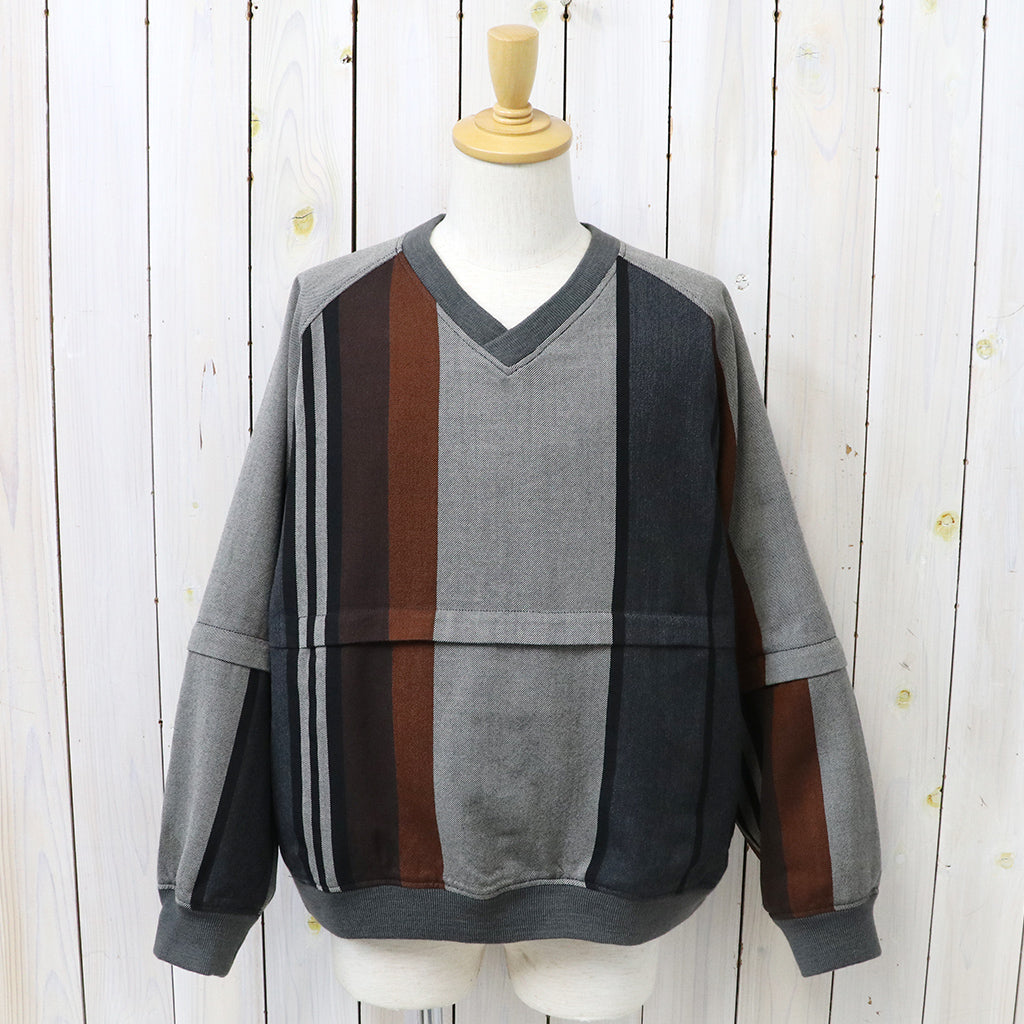 ENGINEERED GARMENTS : Wind Pull-Wide Stripe Worsted Wool