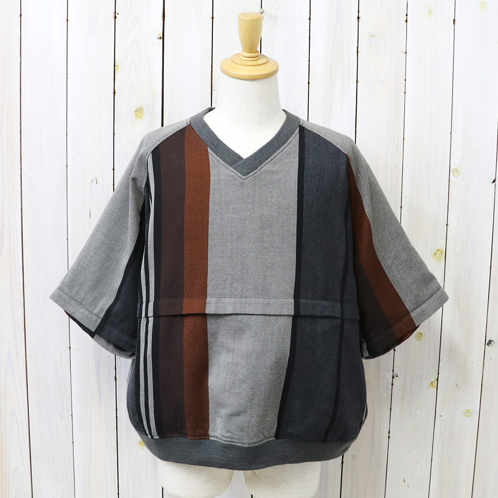 ENGINEERED GARMENTS : Wind Pull-Wide Stripe Worsted Wool