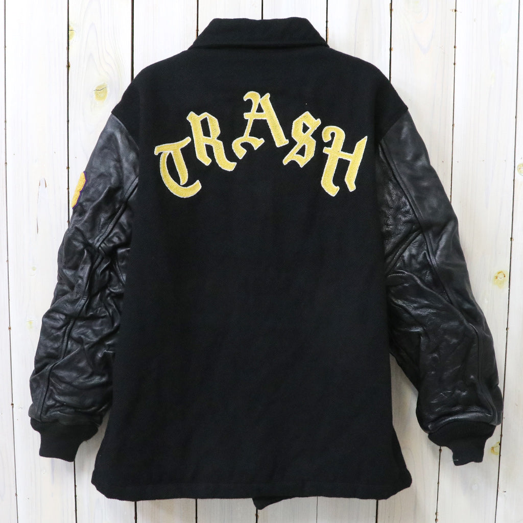 Needles : Lettered Coat-Wool Melton (Black)