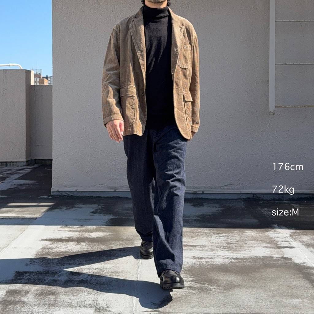 ENGINEERED GARMENTS : Loiter Jacket-8W Corduroy (Khaki)