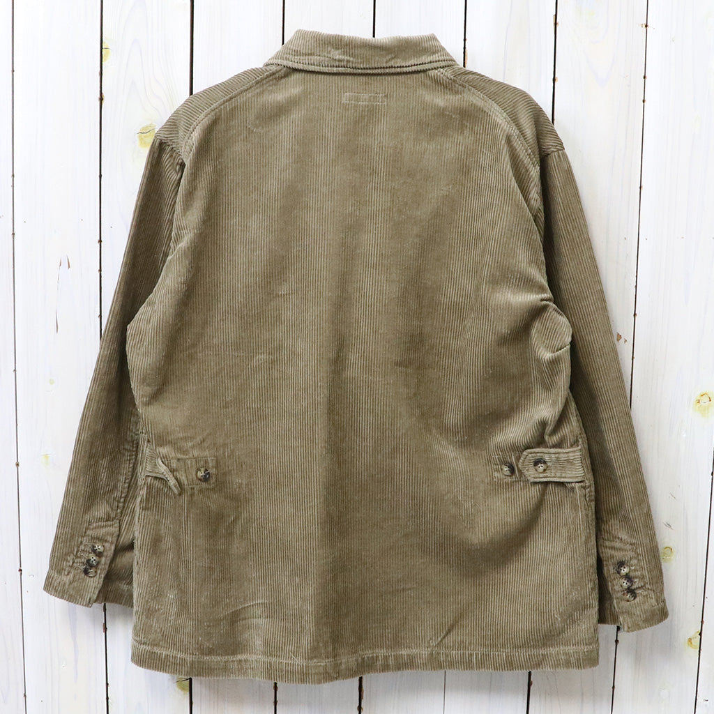 ENGINEERED GARMENTS : Loiter Jacket-8W Corduroy (Khaki)