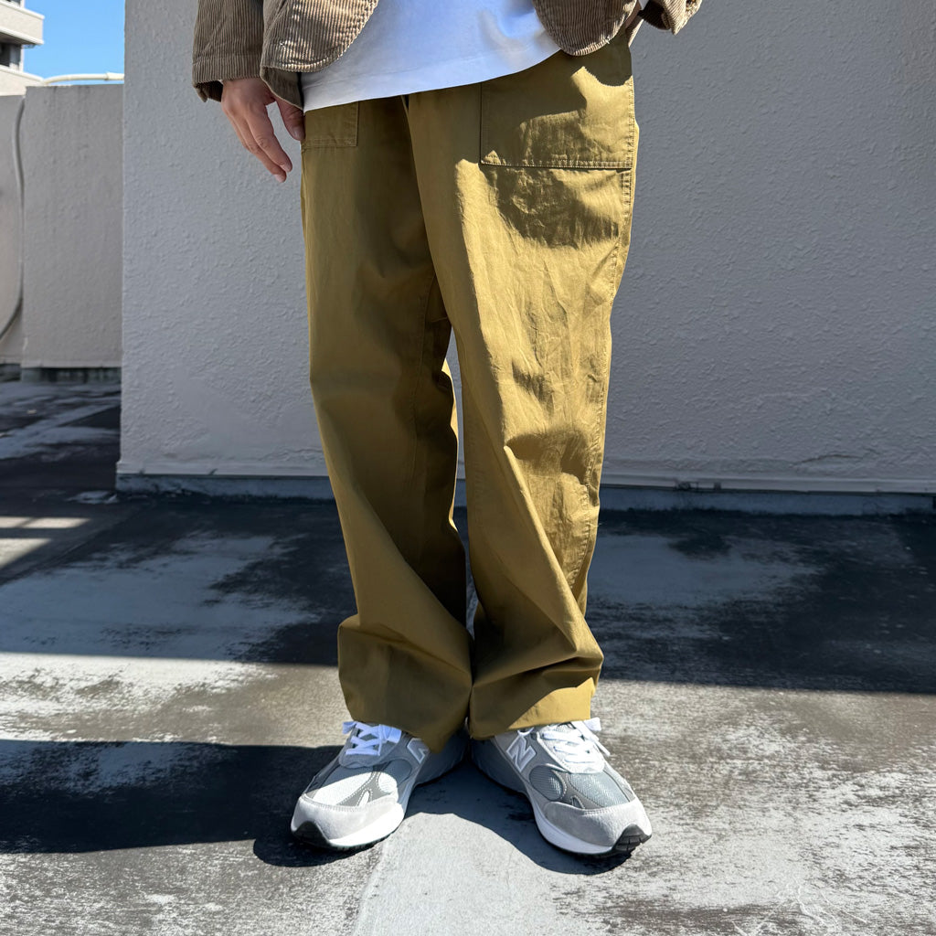 ENGINEERED GARMENTS : Fatigue Pant-Coated Nyco Twill