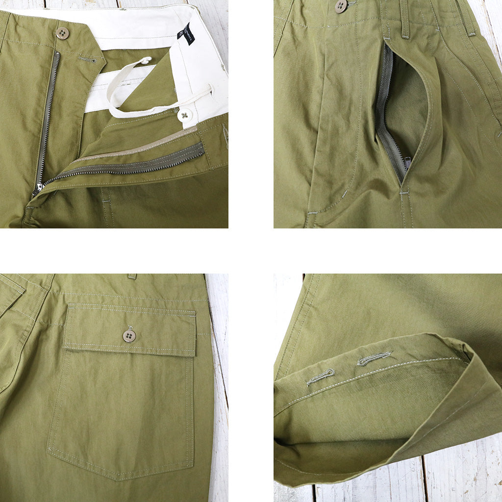 ENGINEERED GARMENTS : Fatigue Pant-Coated Nyco Twill