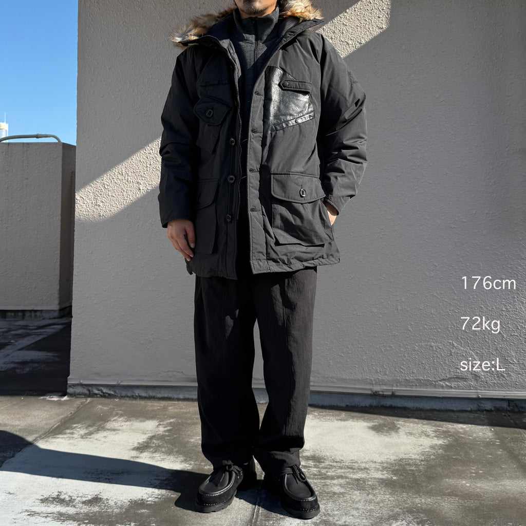 SOUTH2 WEST8xNanga : Tenkara Down Jacket-HINOC (Black)