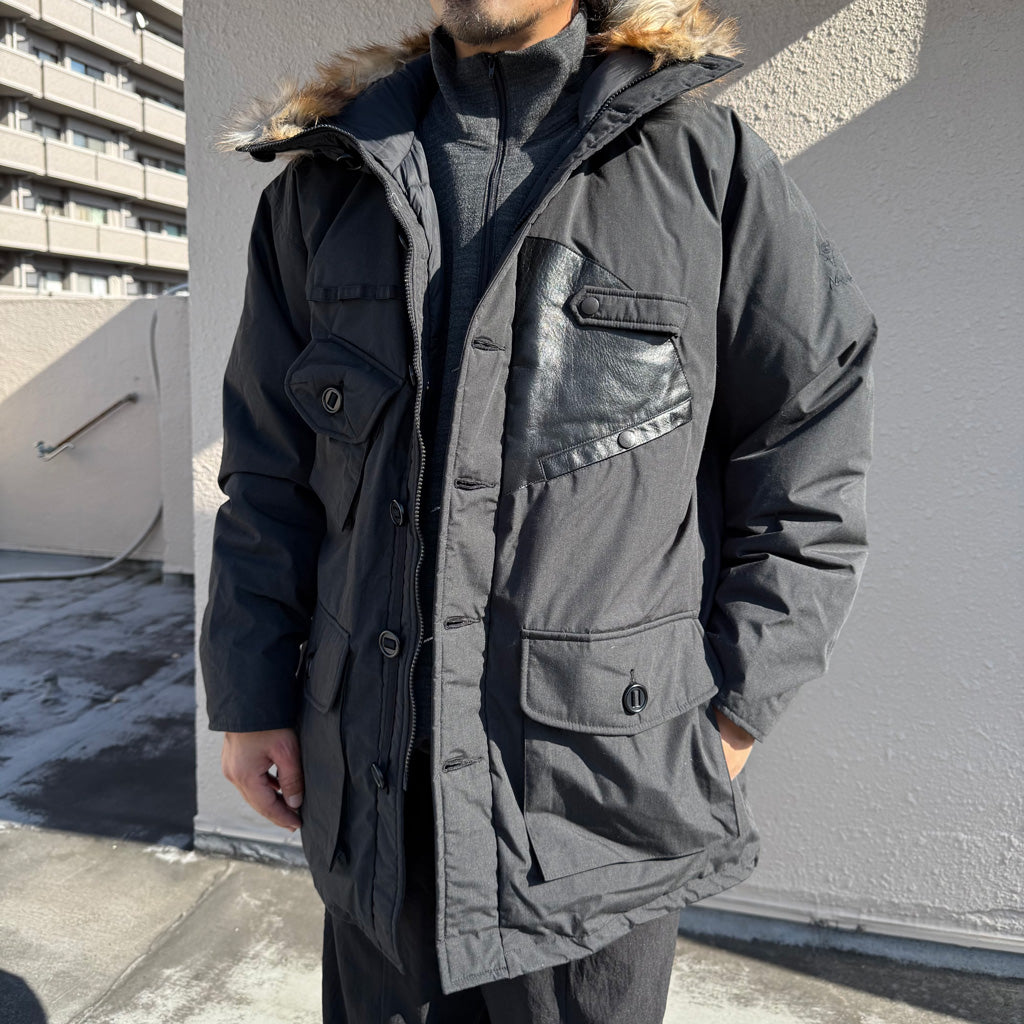 SOUTH2 WEST8xNanga : Tenkara Down Jacket-HINOC (Black)