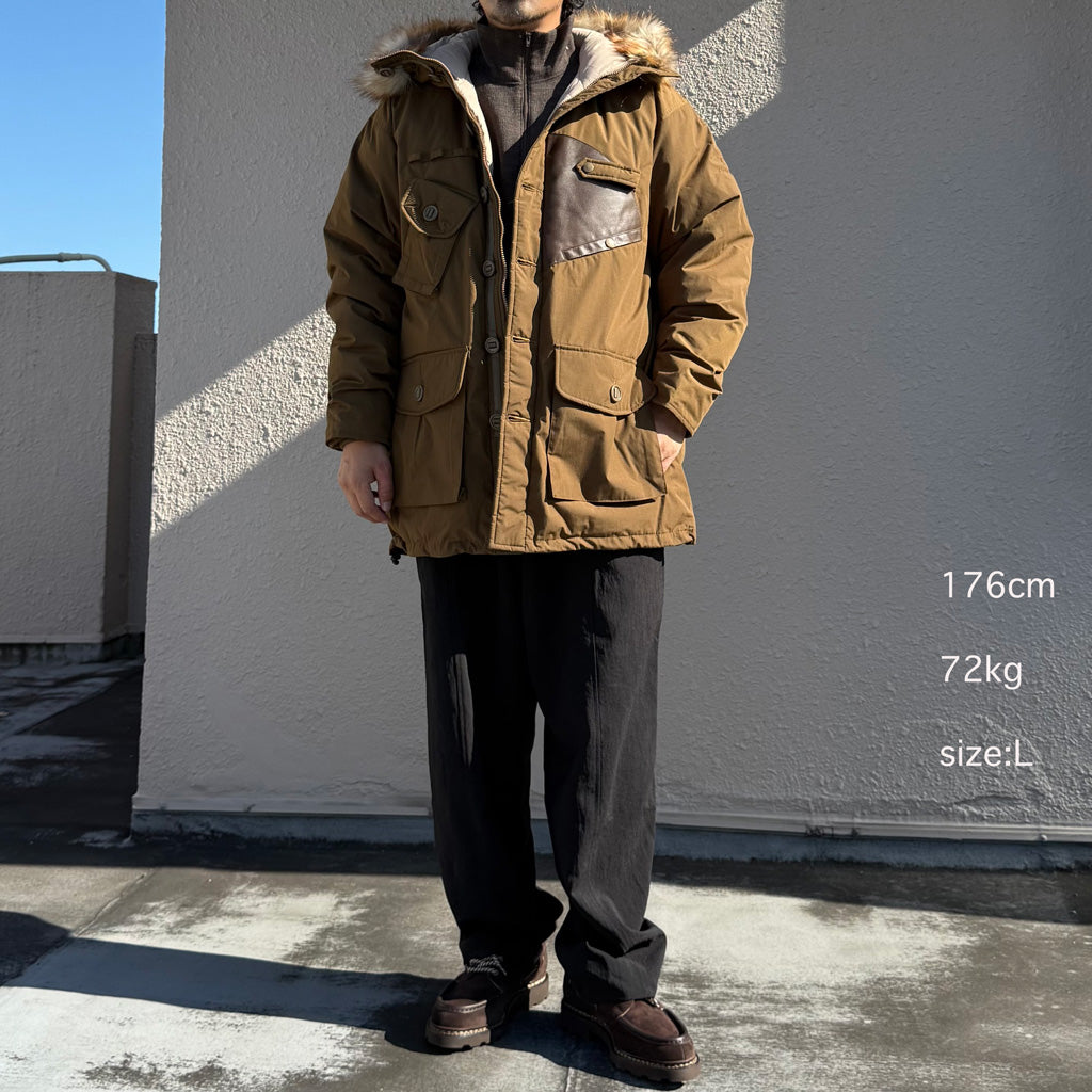SOUTH2 WEST8xNanga : Tenkara Down Jacket-HINOC (Coyote)