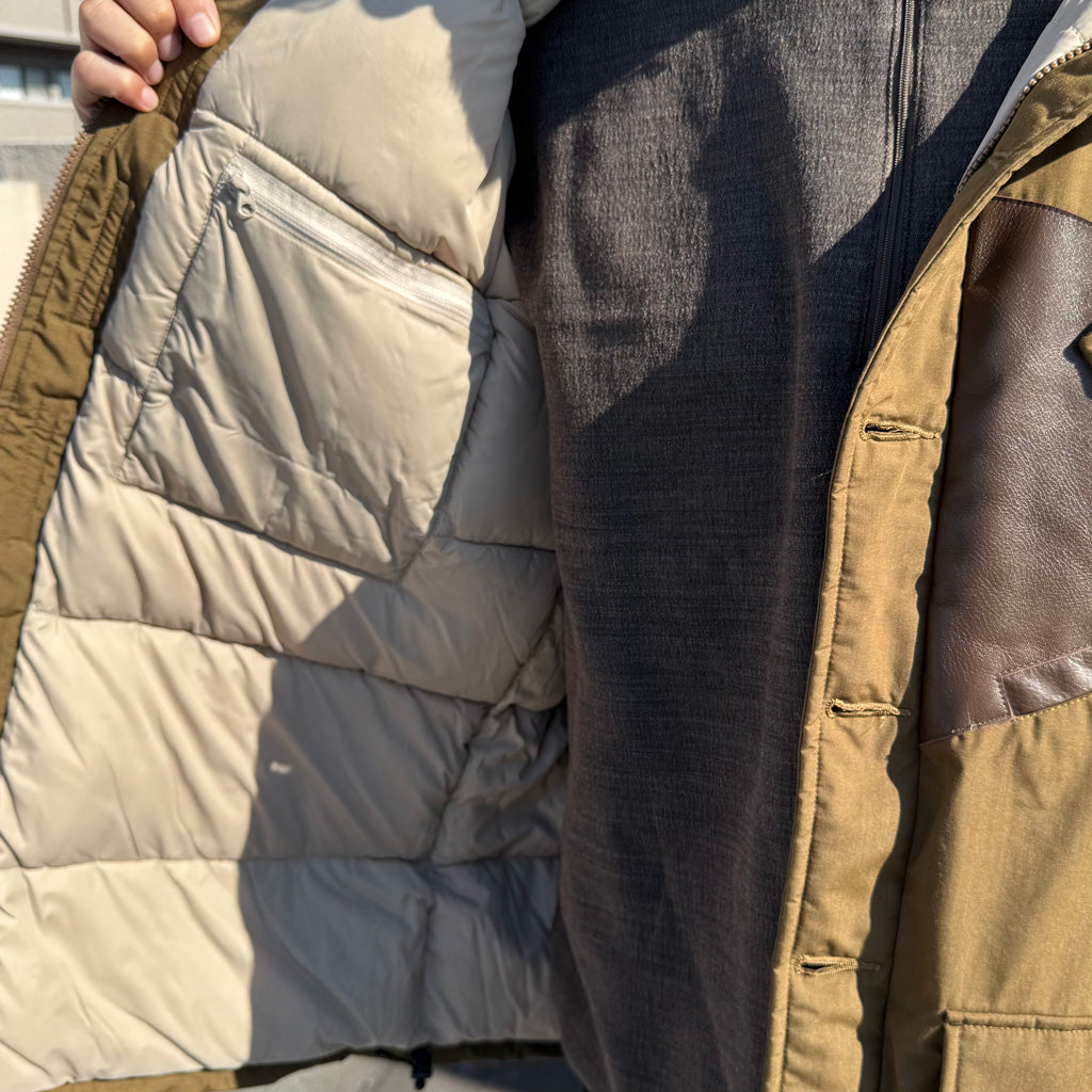 SOUTH2 WEST8xNanga : Tenkara Down Jacket-HINOC (Coyote)