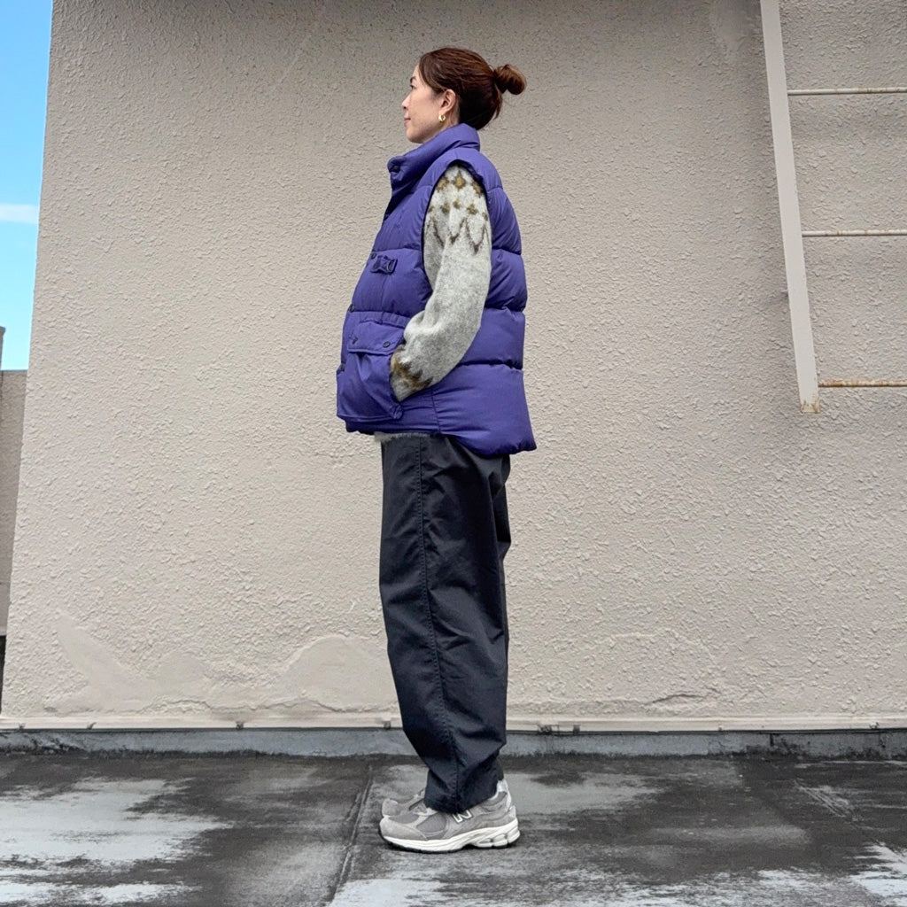 SOUTH2 WEST8xNanga : River Trek Down Vest-PE Ripstop (Purple)