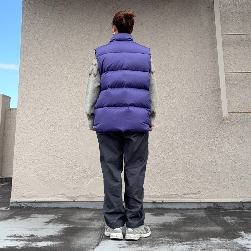 SOUTH2 WEST8xNanga : River Trek Down Vest-PE Ripstop (Purple)