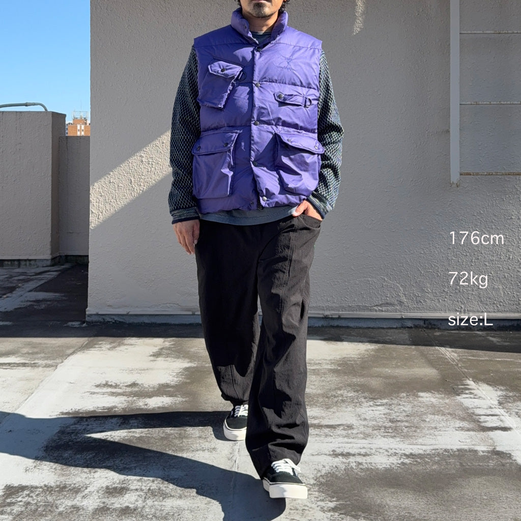 SOUTH2 WEST8xNanga : River Trek Down Vest-PE Ripstop (Purple)