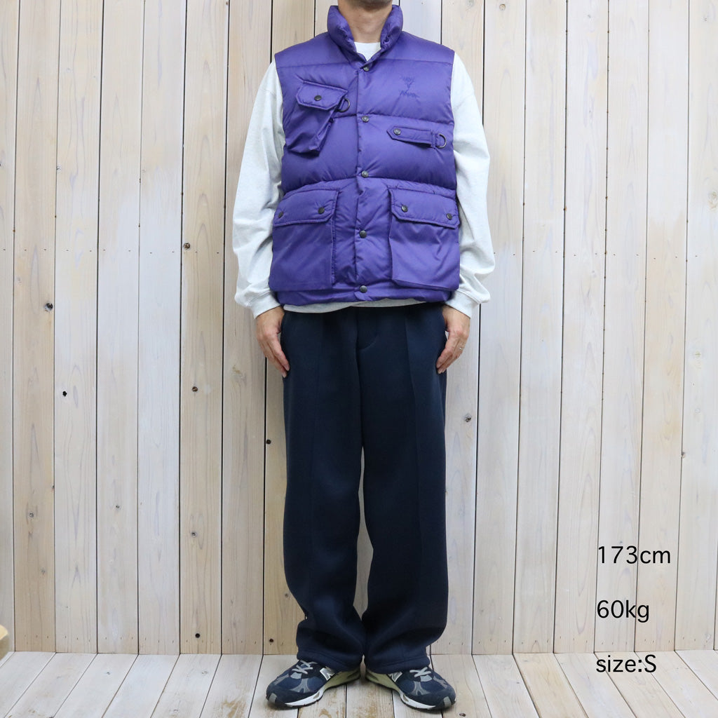 SOUTH2 WEST8xNanga : River Trek Down Vest-PE Ripstop (Purple)