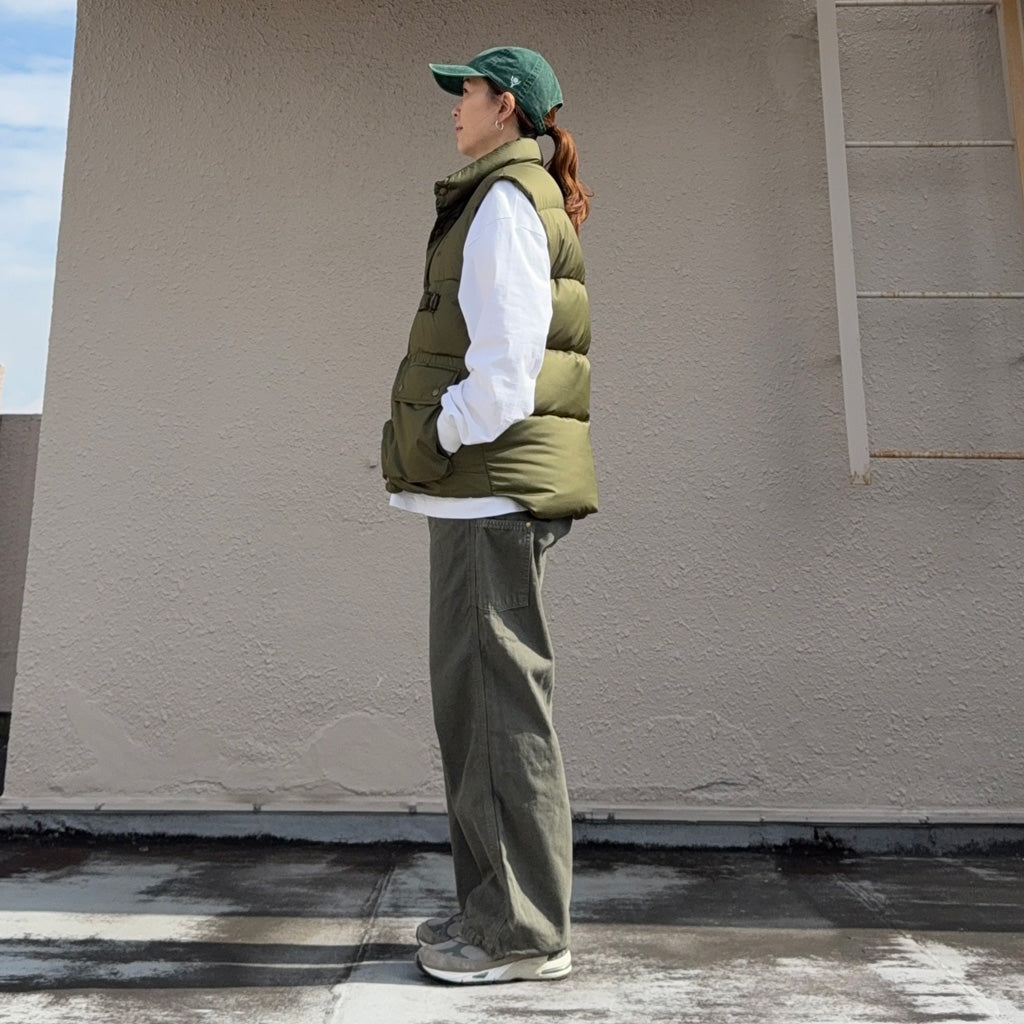 SOUTH2 WEST8xNanga : River Trek Down Vest-PE Ripstop (Olive)