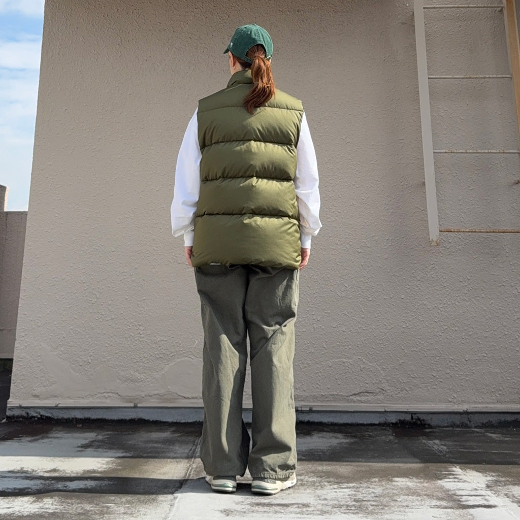 SOUTH2 WEST8xNanga : River Trek Down Vest-PE Ripstop (Olive)
