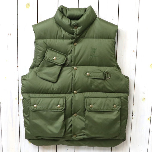 SOUTH2 WEST8xNanga : River Trek Down Vest-PE Ripstop (Olive)