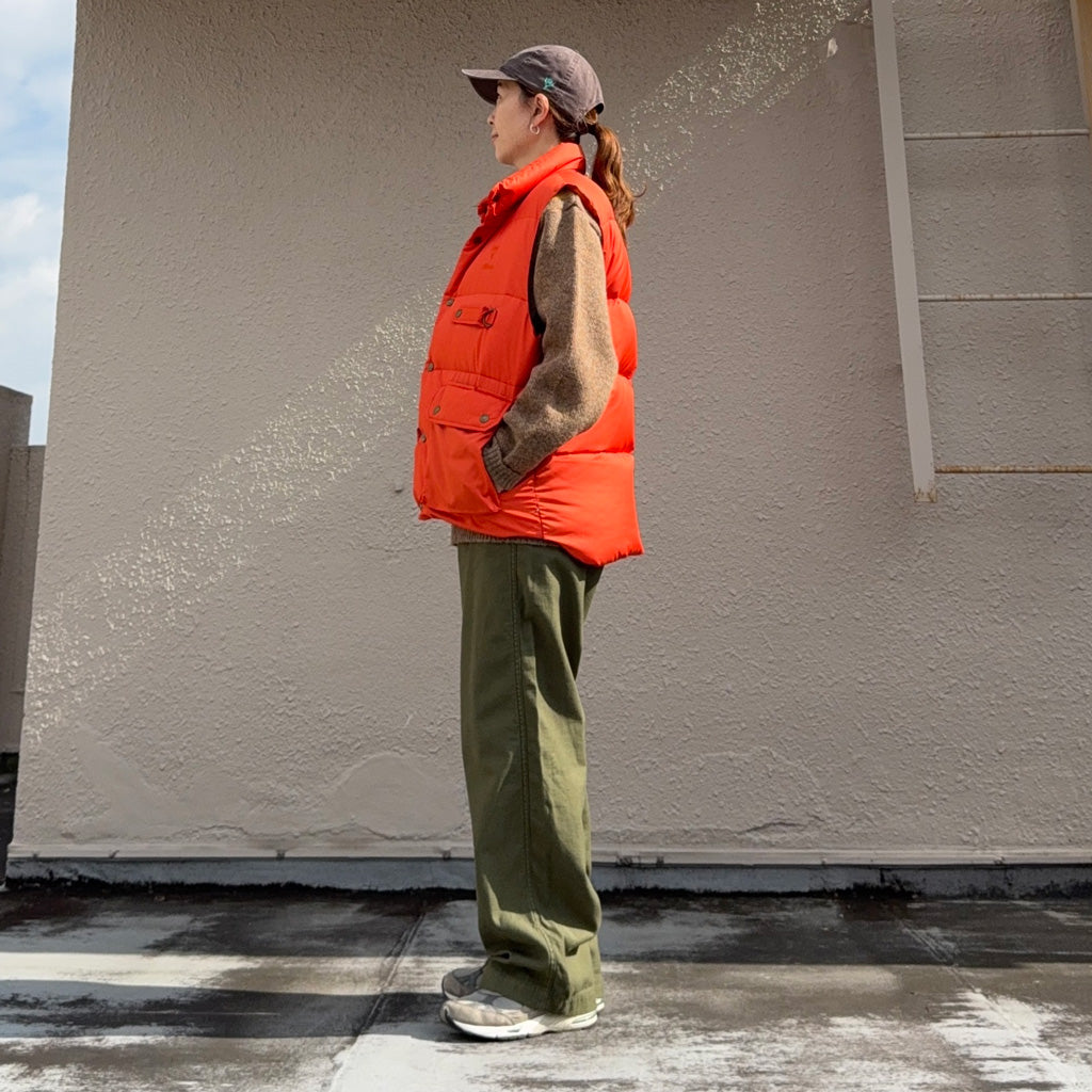 SOUTH2 WEST8xNanga : River Trek Down Vest-PE Ripstop (Orange)