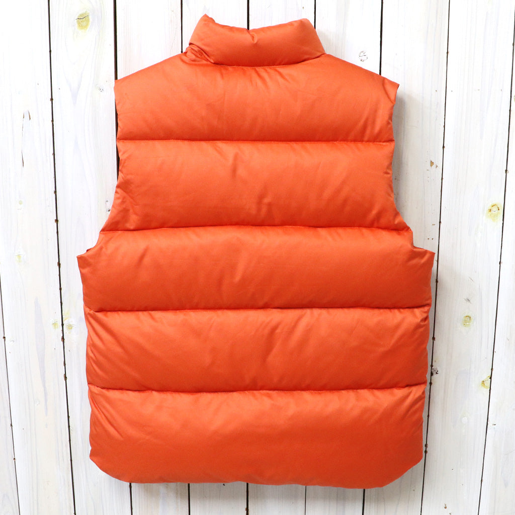 SOUTH2 WEST8xNanga : River Trek Down Vest-PE Ripstop (Orange)