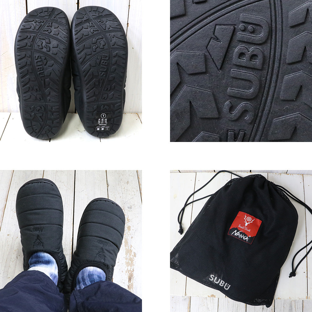 SOUTH2 WEST8xNangaxSUBU : Packable Shoes-HINOC (Black)