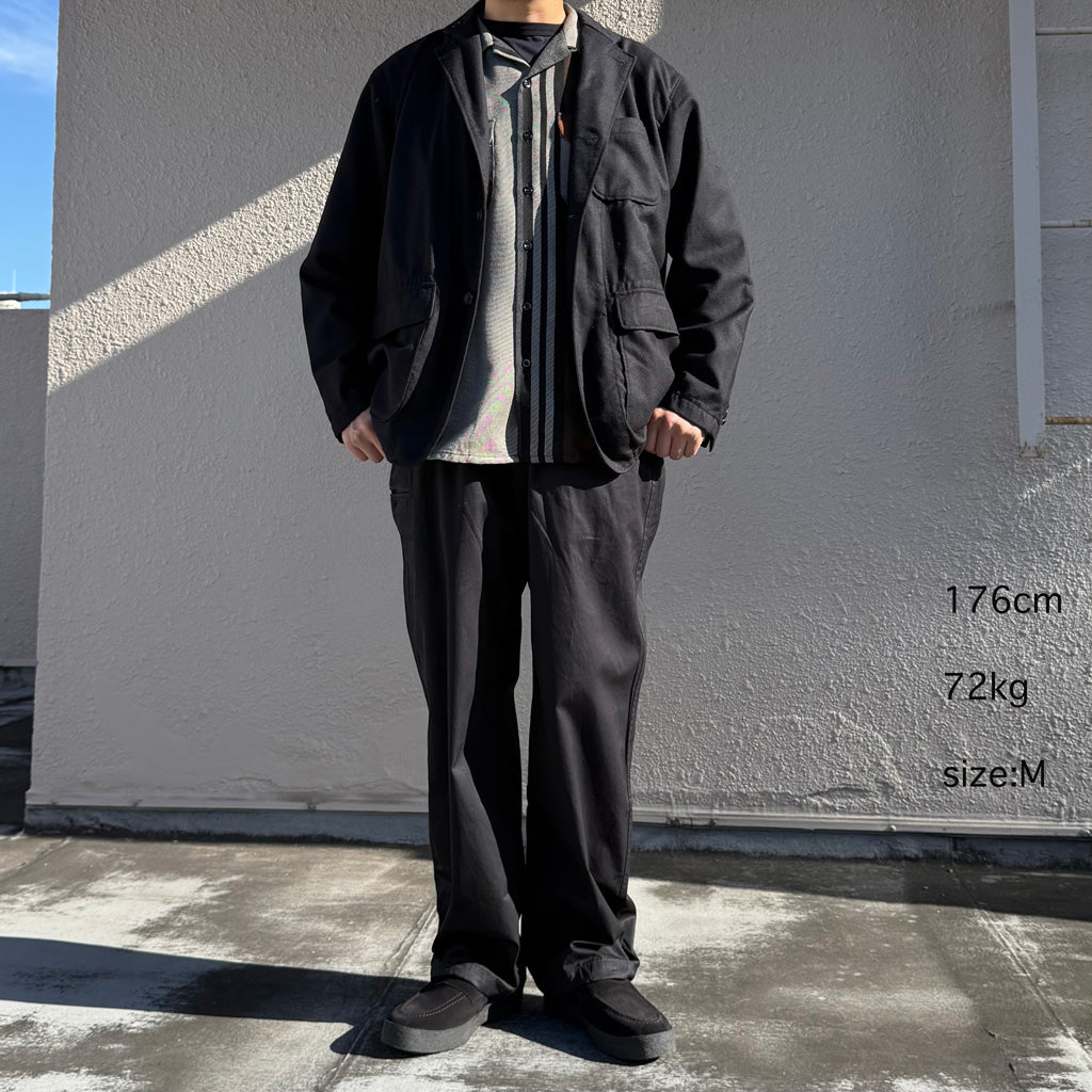 ENGINEERED GARMENTS : NNP Pant-Cotton Ventile Twill (Dk.Navy)