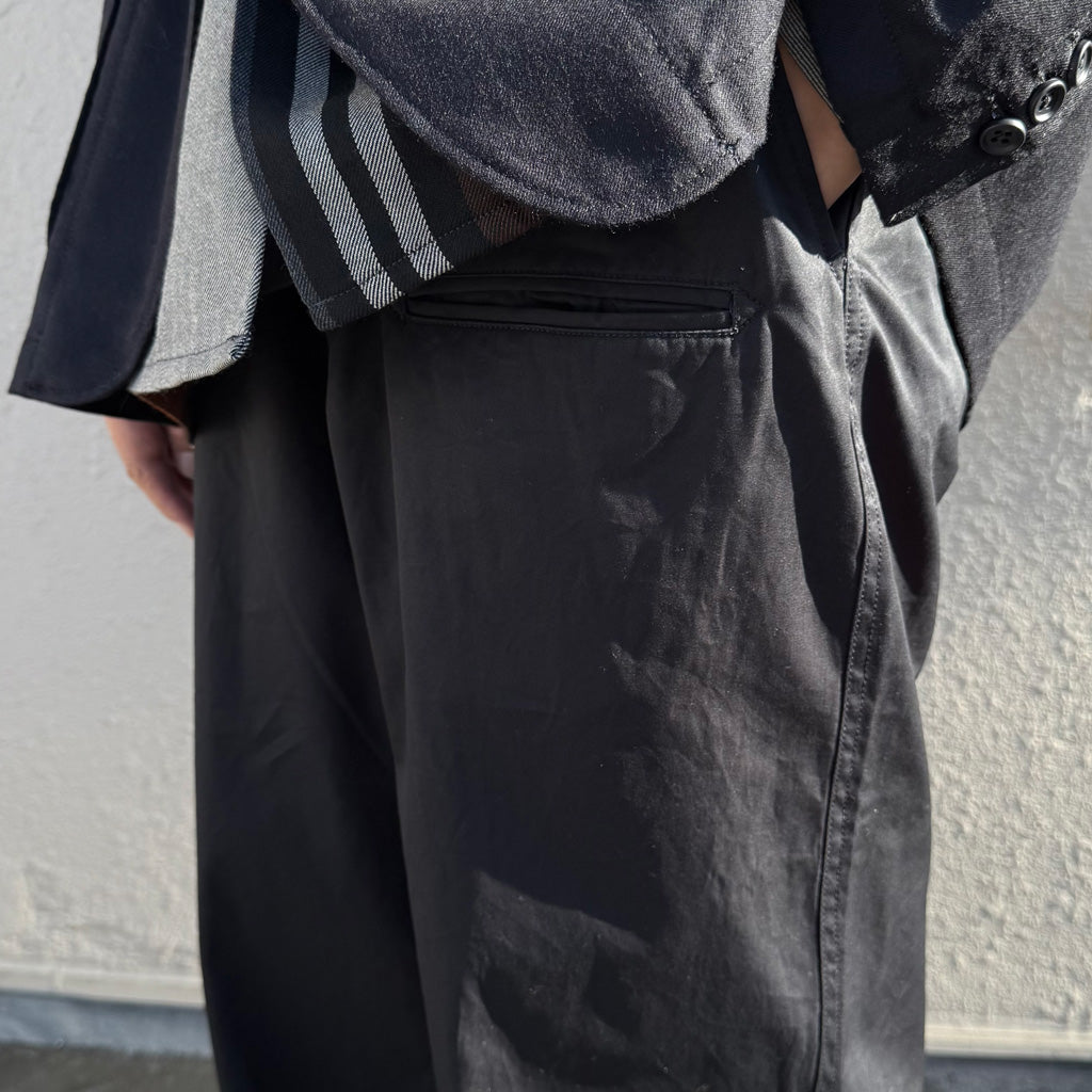 ENGINEERED GARMENTS : NNP Pant-Cotton Ventile Twill (Dk.Navy)