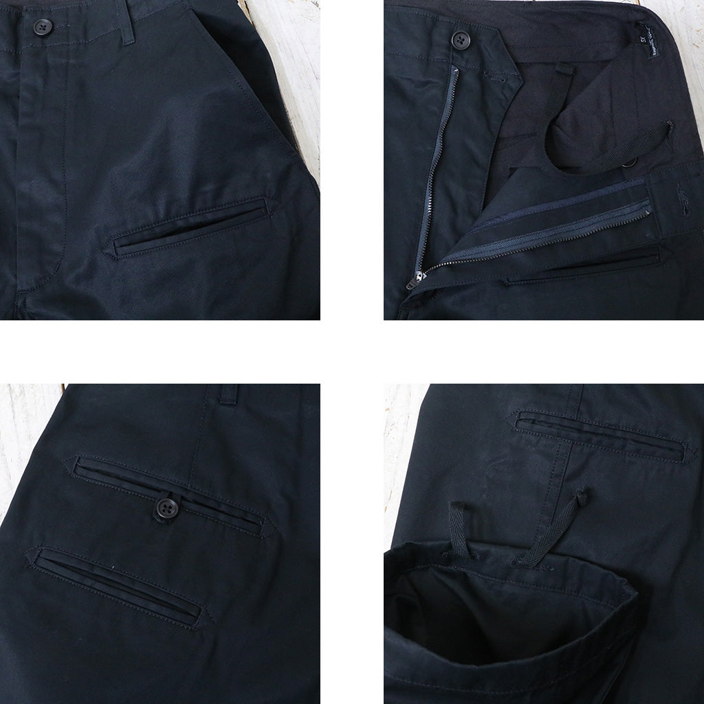 ENGINEERED GARMENTS : NNP Pant-Cotton Ventile Twill (Dk.Navy)