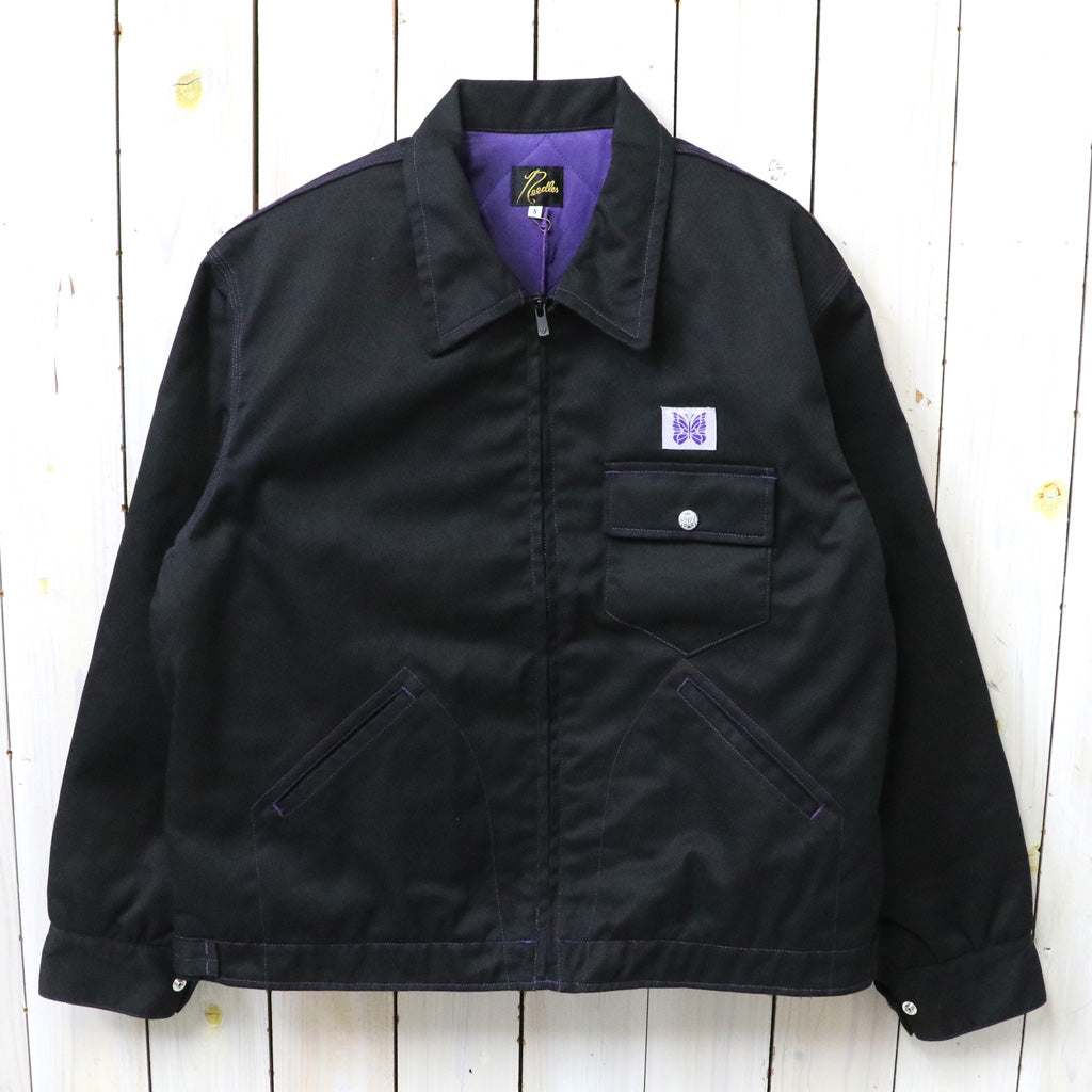Needles : Work Jacket-PE/C Twill (Black)