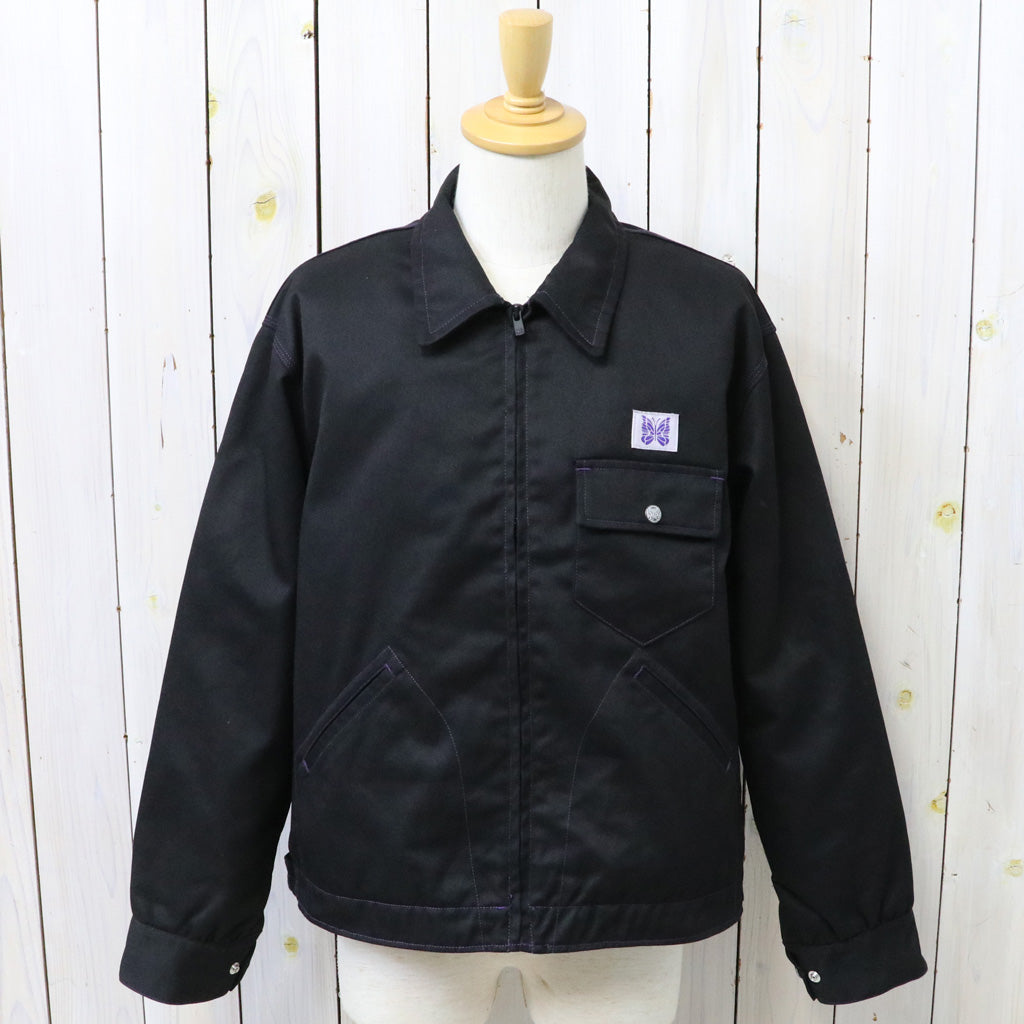 Needles : Work Jacket-PE/C Twill (Black)