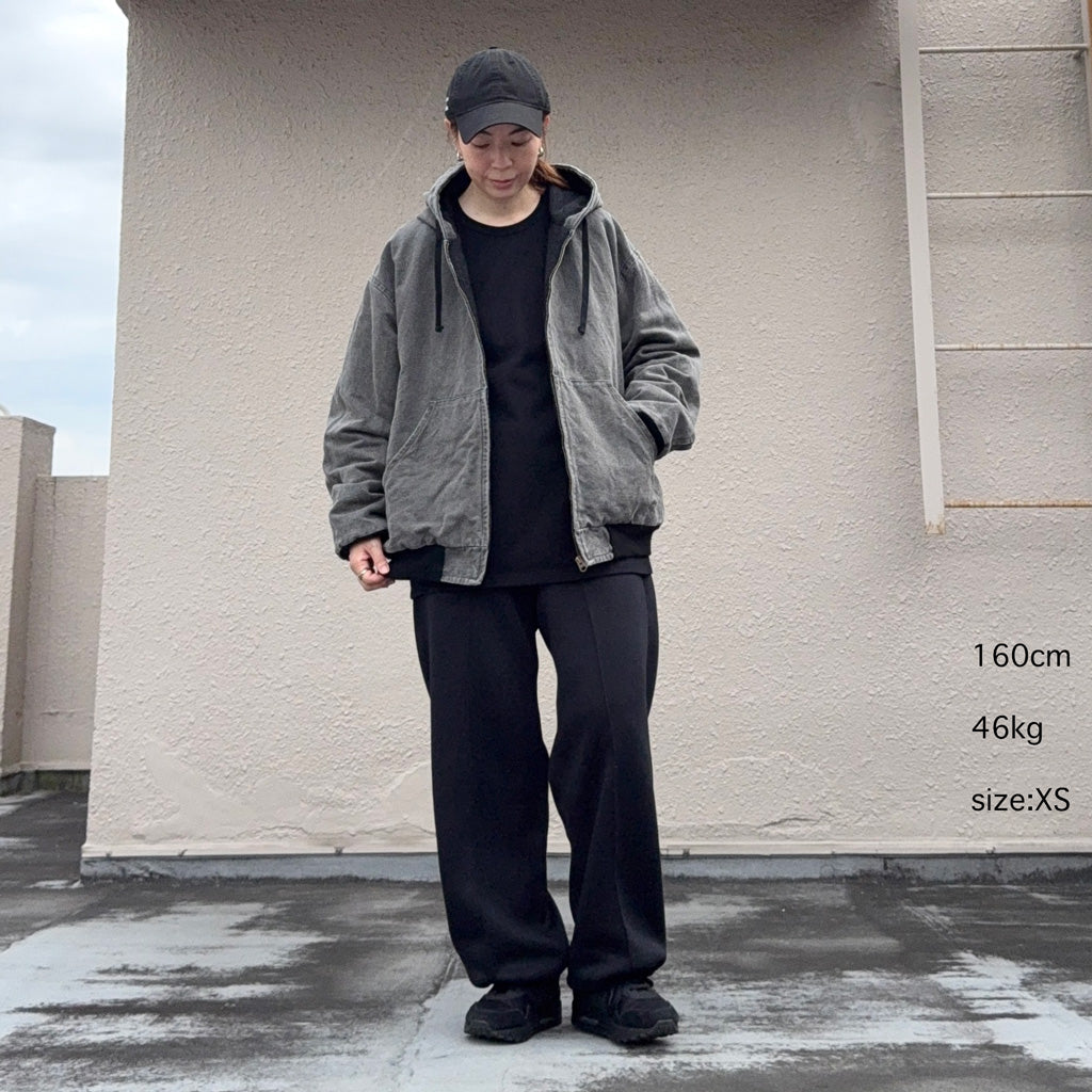 ENGINEERED GARMENTS : Knit Leisure Pant-Polyester Fleece (Black)