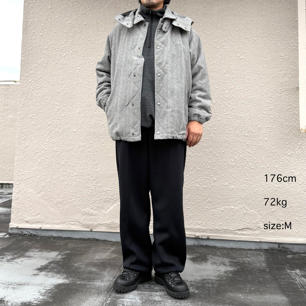 ENGINEERED GARMENTS : Knit Leisure Pant-Polyester Fleece (Black)