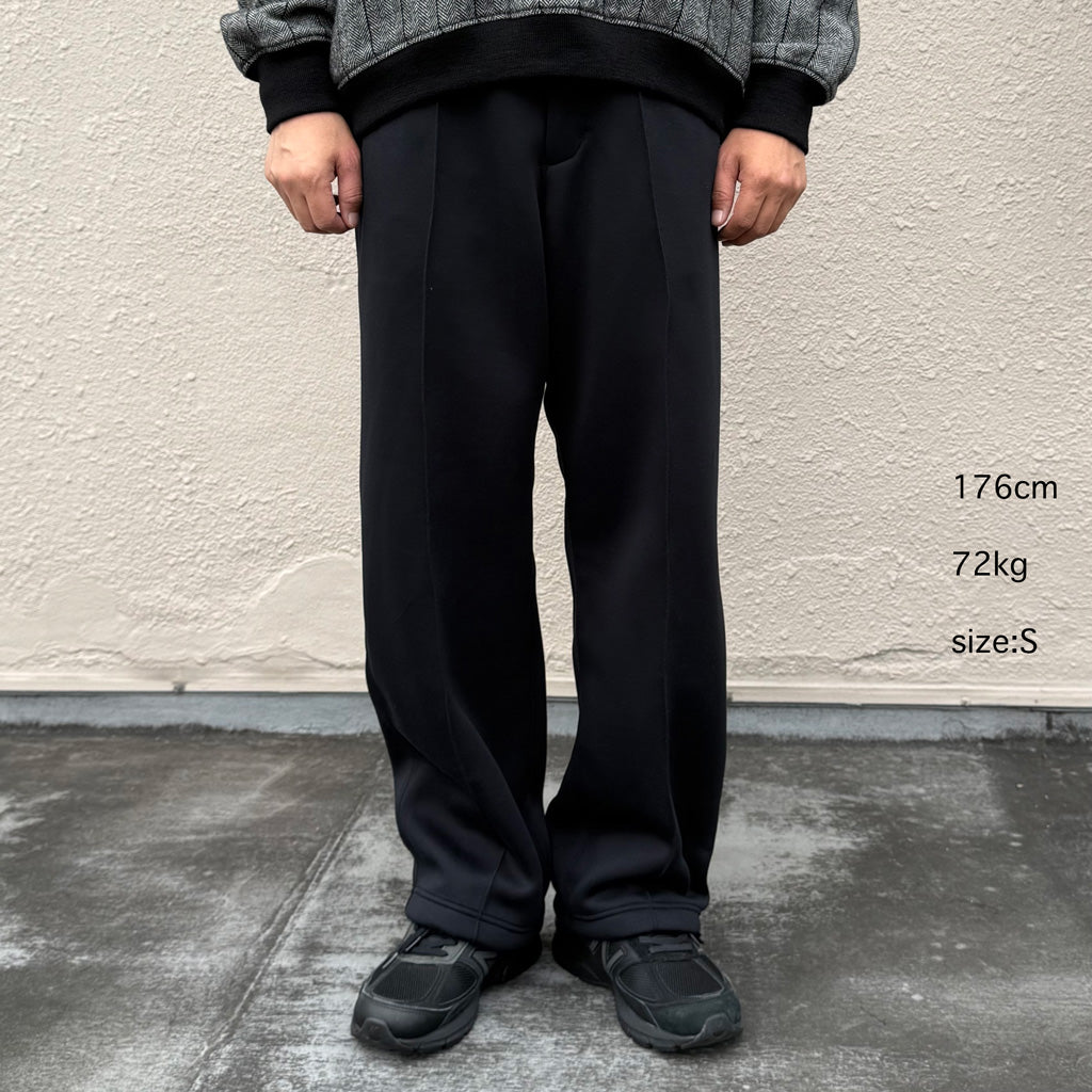ENGINEERED GARMENTS : Knit Leisure Pant-Polyester Fleece (Black)