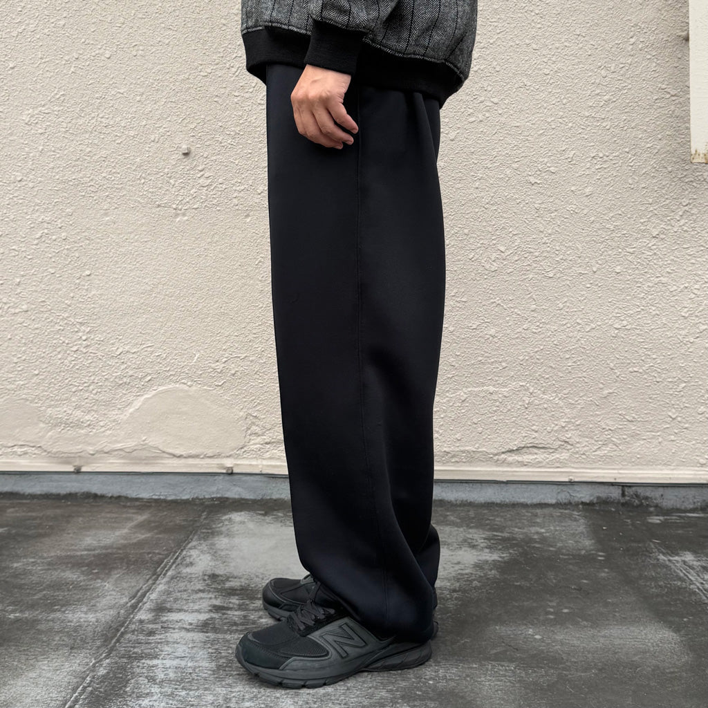 ENGINEERED GARMENTS : Knit Leisure Pant-Polyester Fleece (Black)
