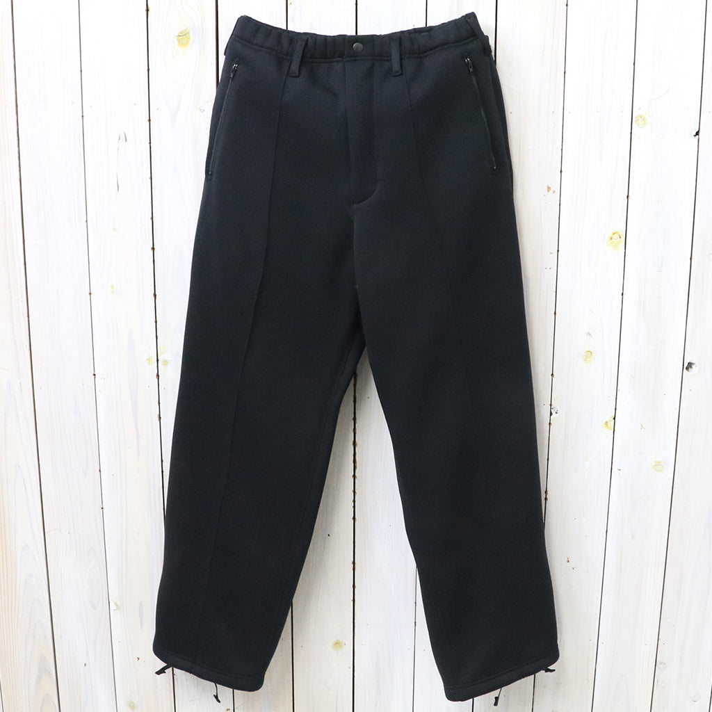 ENGINEERED GARMENTS : Knit Leisure Pant-Polyester Fleece (Black)