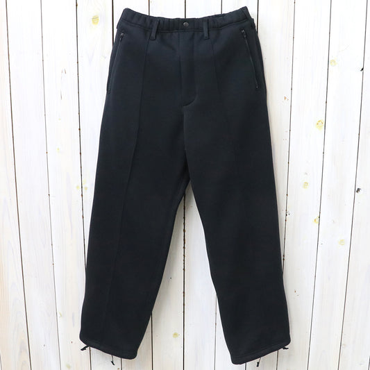 ENGINEERED GARMENTS : Knit Leisure Pant-Polyester Fleece (Black)