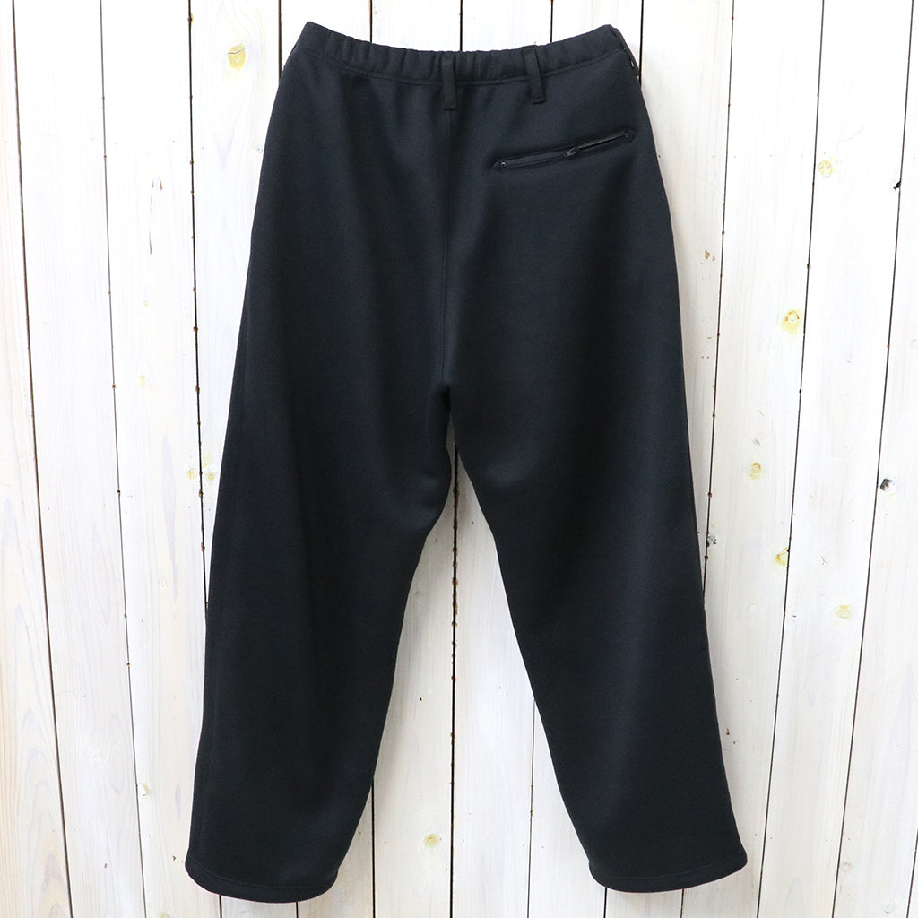 ENGINEERED GARMENTS : Knit Leisure Pant-Polyester Fleece (Black)