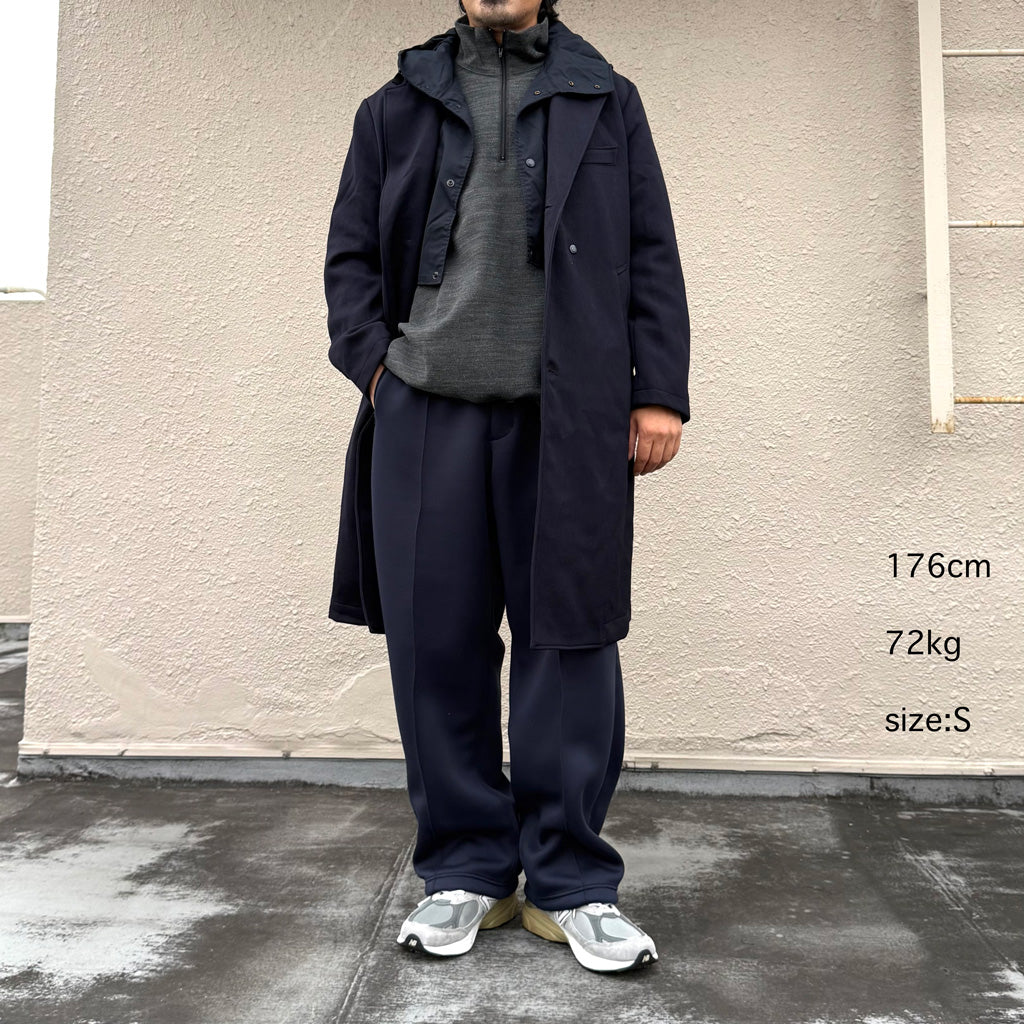 【SALE50%OFF】ENGINEERED GARMENTS : Knit Leisure Pant-Polyester Fleece (Dk.Navy)