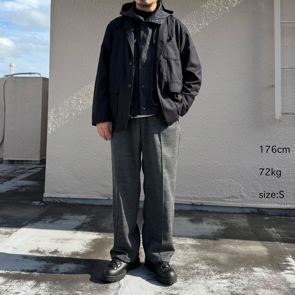 ENGINEERED GARMENTS : Knit Leisure Pant-Tri Blend Jersey Knit (Charcoal)