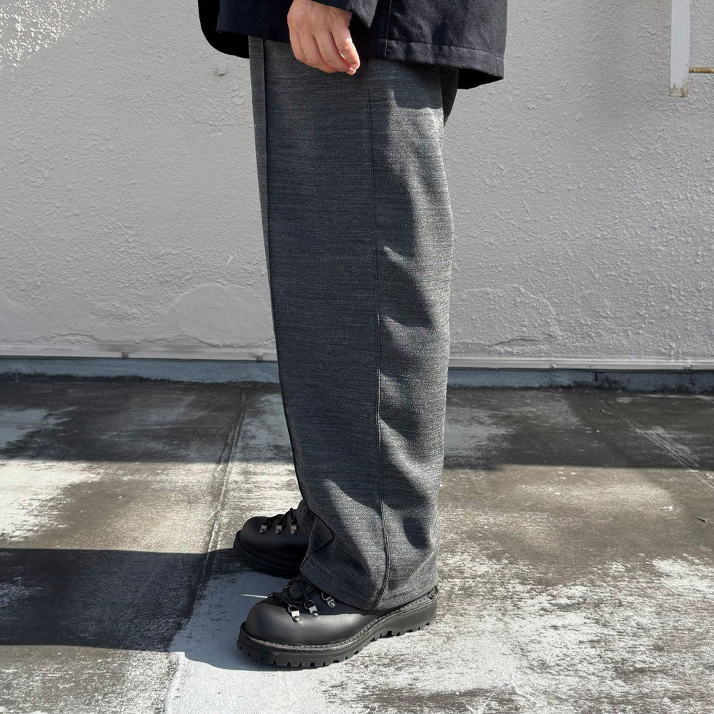 ENGINEERED GARMENTS : Knit Leisure Pant-Tri Blend Jersey Knit (Charcoal)