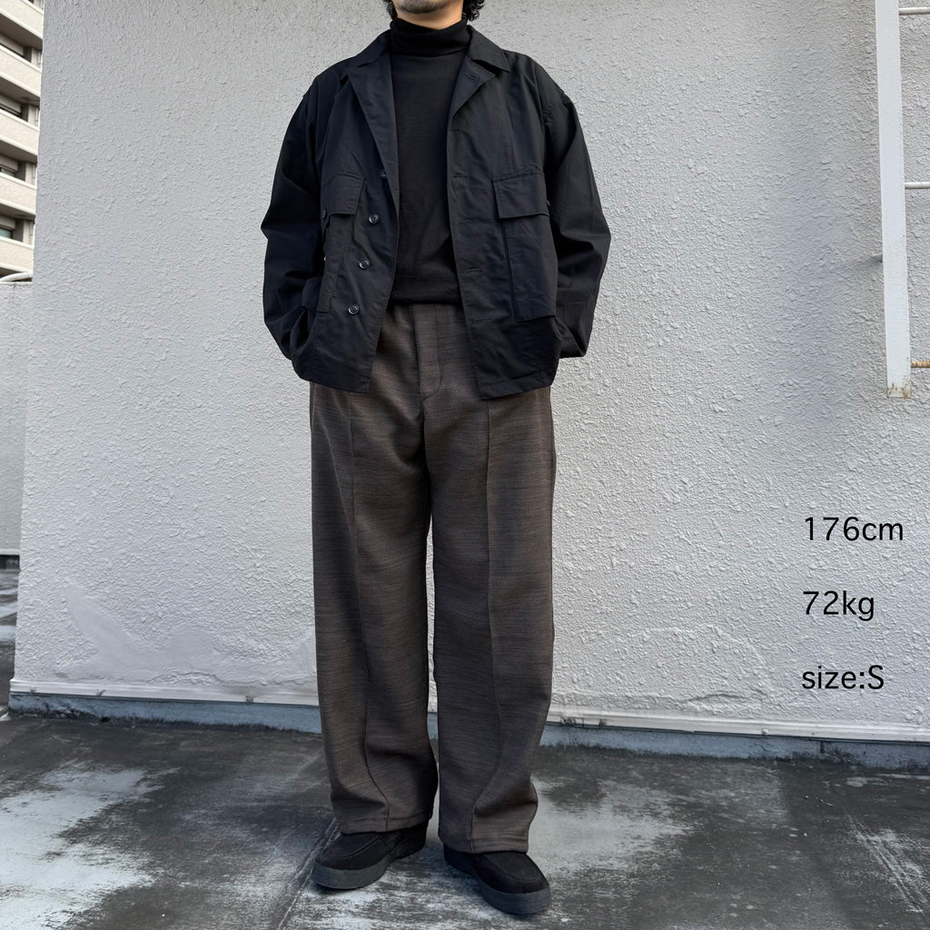 ENGINEERED GARMENTS : Knit Leisure Pant-Tri Blend Jersey Knit (Brown)