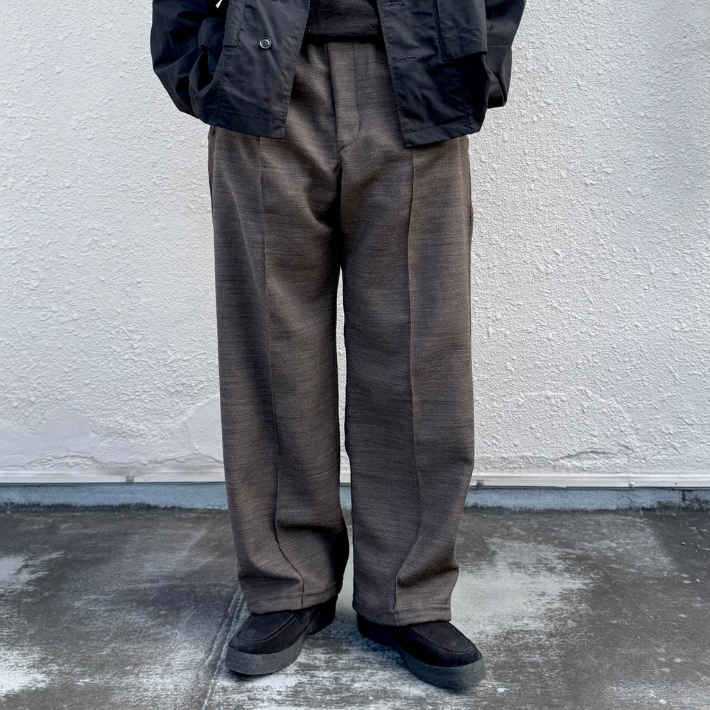 ENGINEERED GARMENTS : Knit Leisure Pant-Tri Blend Jersey Knit (Brown)