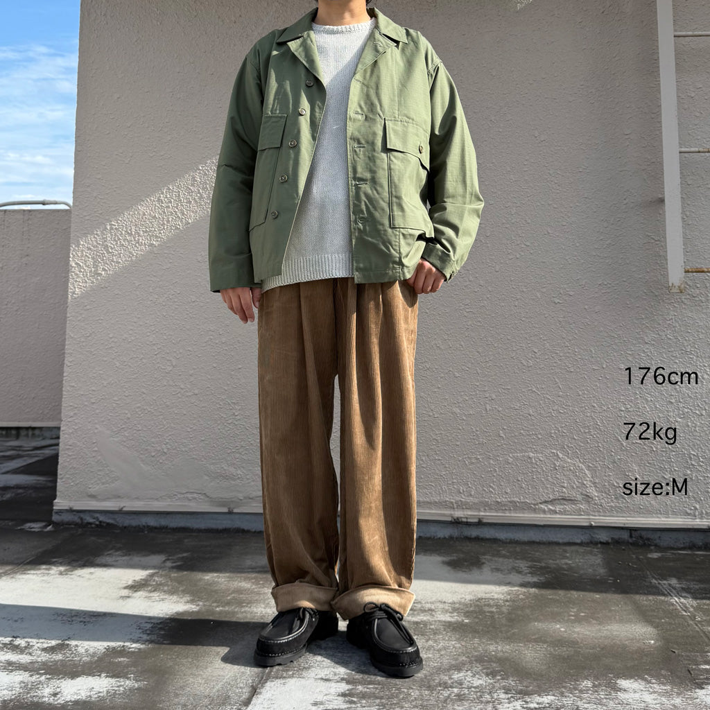 ENGINEERED GARMENTS : Carlyle Pant-8W Corduroy (Khaki)