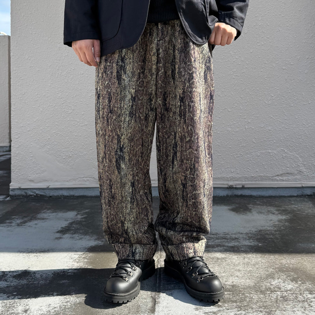 ENGINEERED GARMENTS : Carlyle Pant-Wood Camo Jacquard