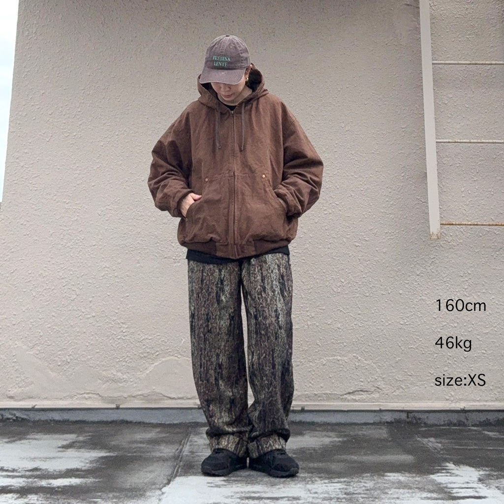 ENGINEERED GARMENTS : Carlyle Pant-Wood Camo Jacquard