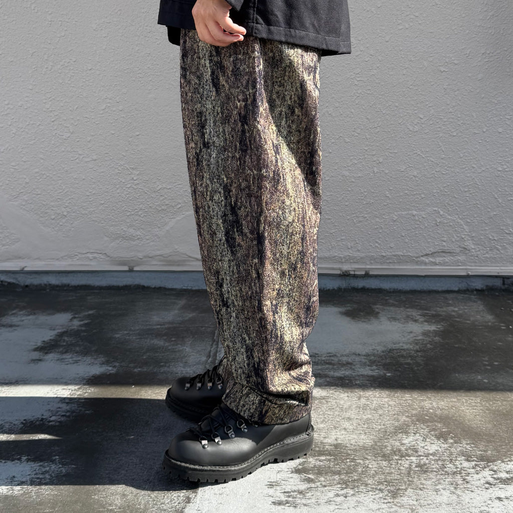 ENGINEERED GARMENTS : Carlyle Pant-Wood Camo Jacquard