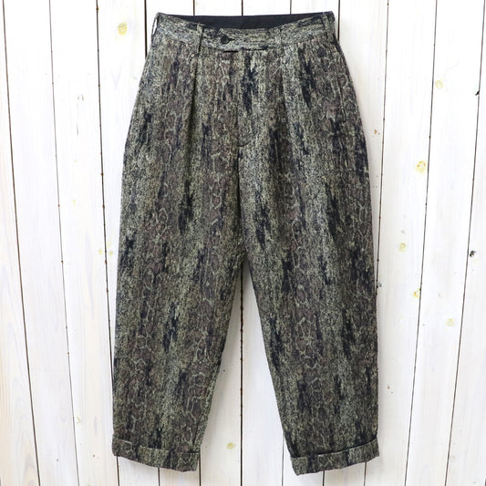 ENGINEERED GARMENTS : Carlyle Pant-Wood Camo Jacquard