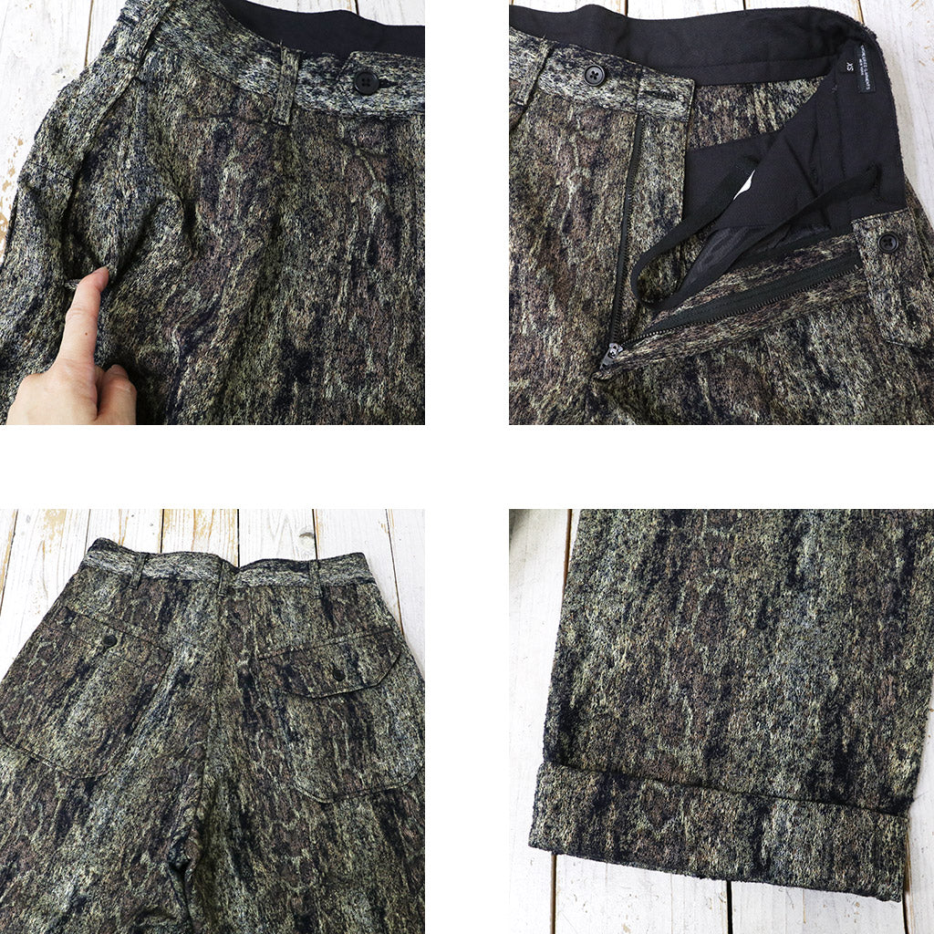 ENGINEERED GARMENTS : Carlyle Pant-Wood Camo Jacquard