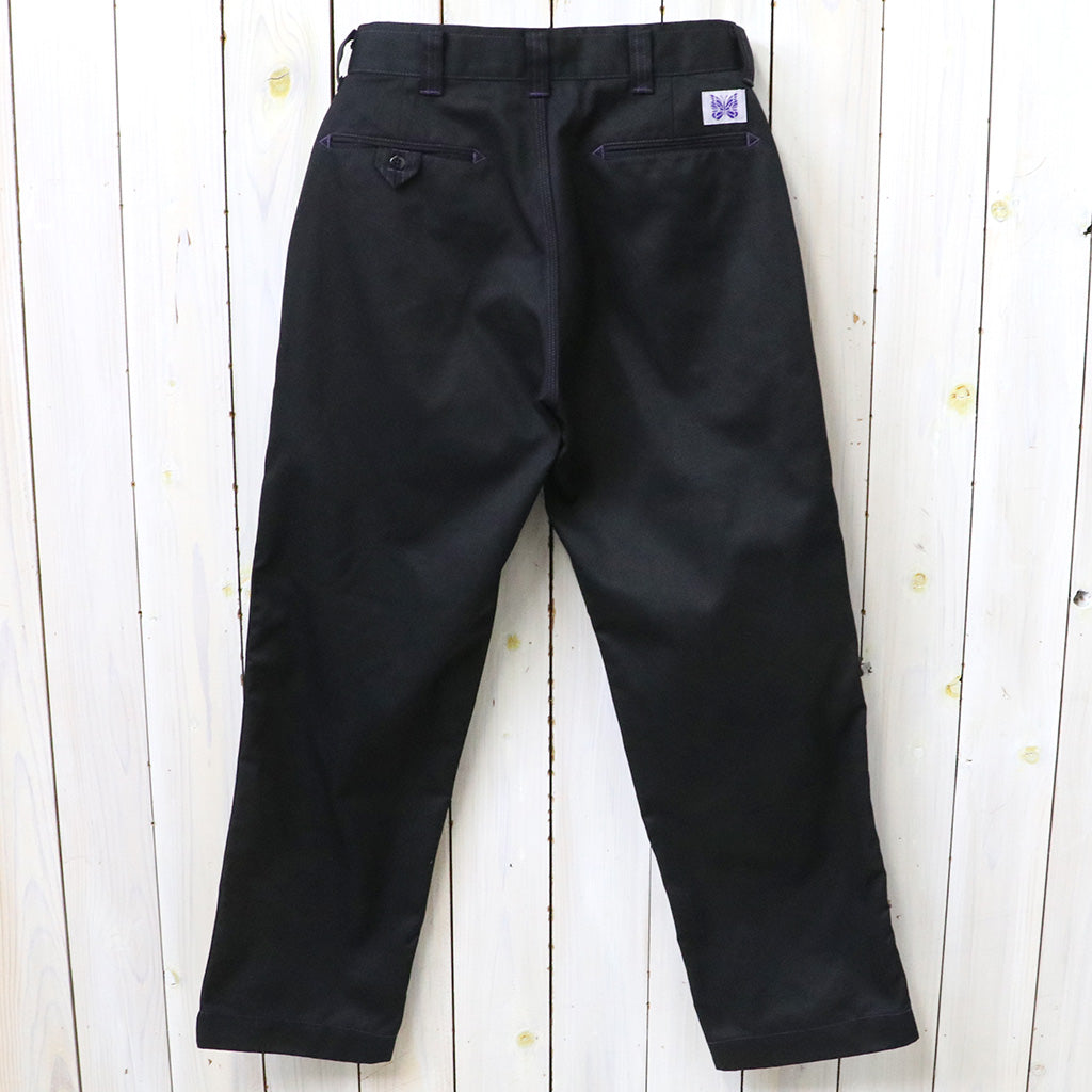 Needles : Work Pant-PE/C Twill (Black)