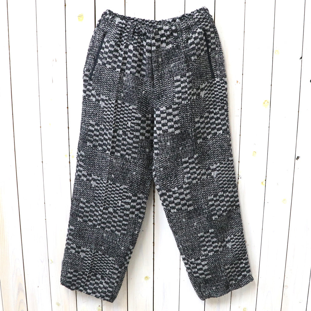 ENGINEERED GARMENTS : Knit Leisure Pant-Pattern Block Jacquard