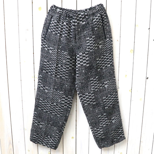 ENGINEERED GARMENTS : Knit Leisure Pant-Pattern Block Jacquard