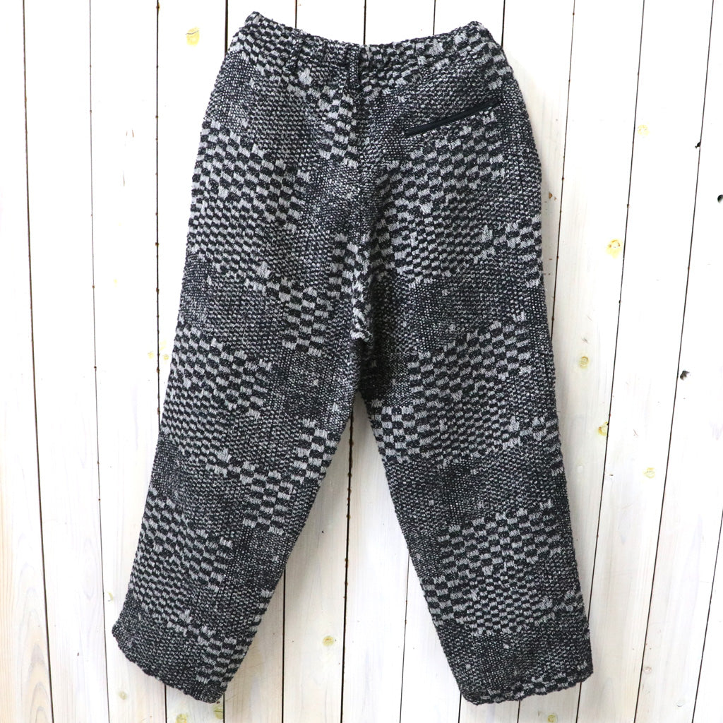 ENGINEERED GARMENTS : Knit Leisure Pant-Pattern Block Jacquard