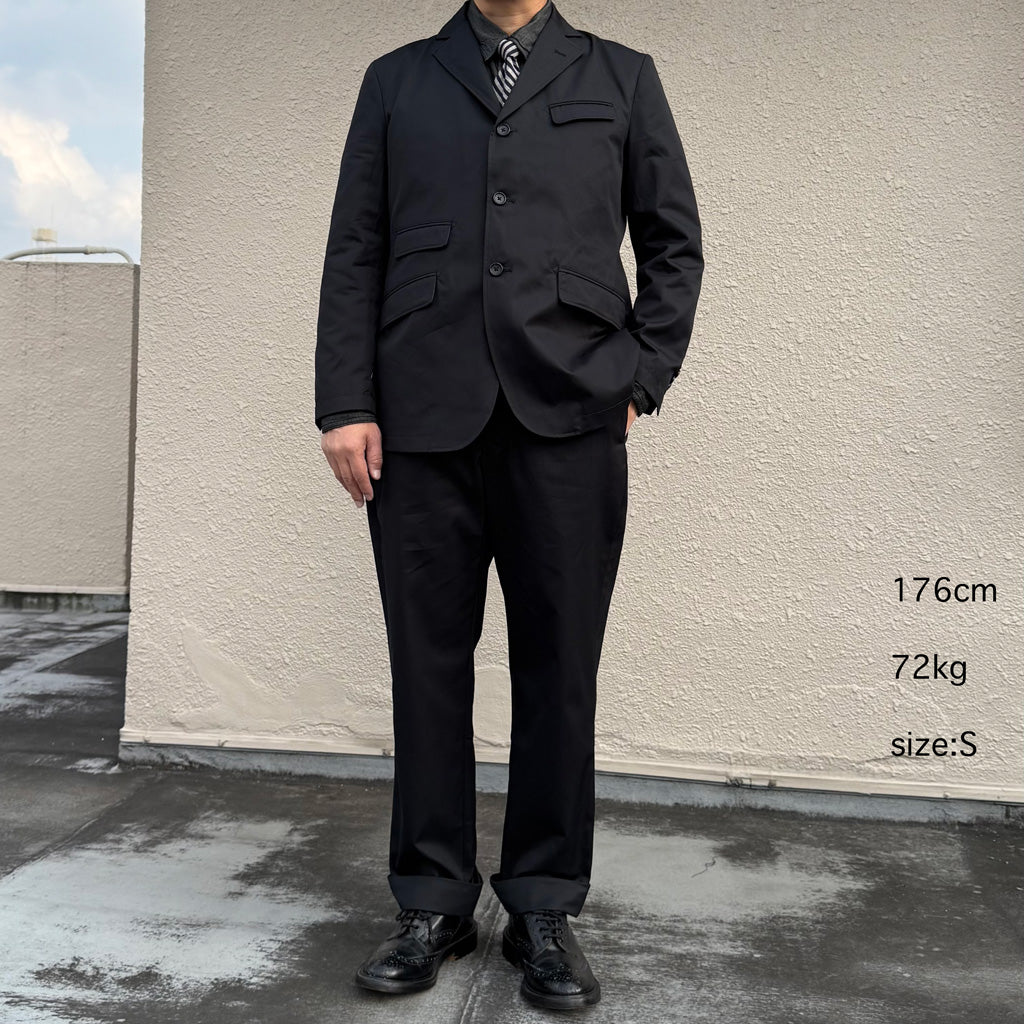 ENGINEERED GARMENTS : Andover Pant-Cotton Ventile Twill (Dk.Navy)